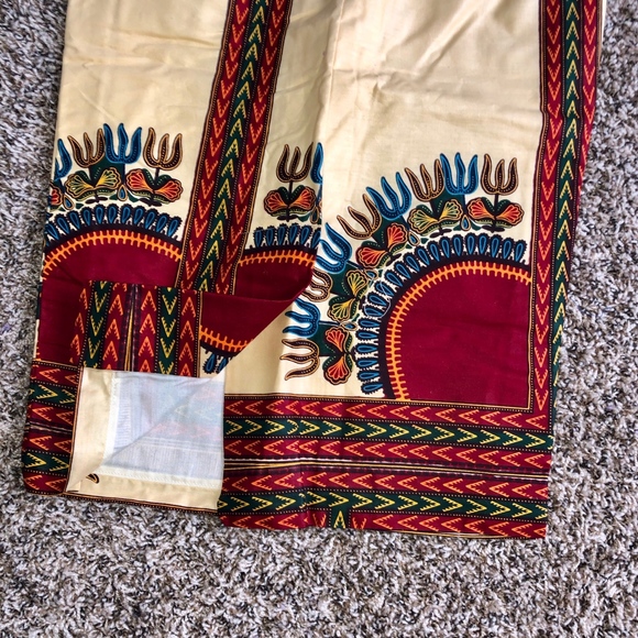 Red and Tan Skirt - Picture 4 of 5